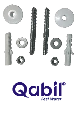 Qabil Basin Bolt Kit S.S. (Hex Nut)